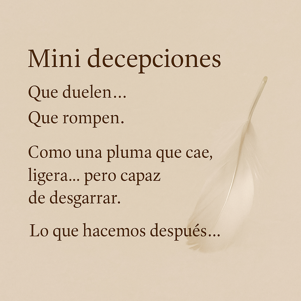 Mini decepciones
